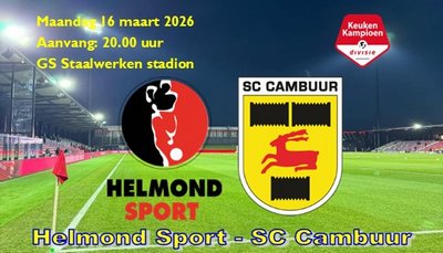 helmond sport - cambuur
